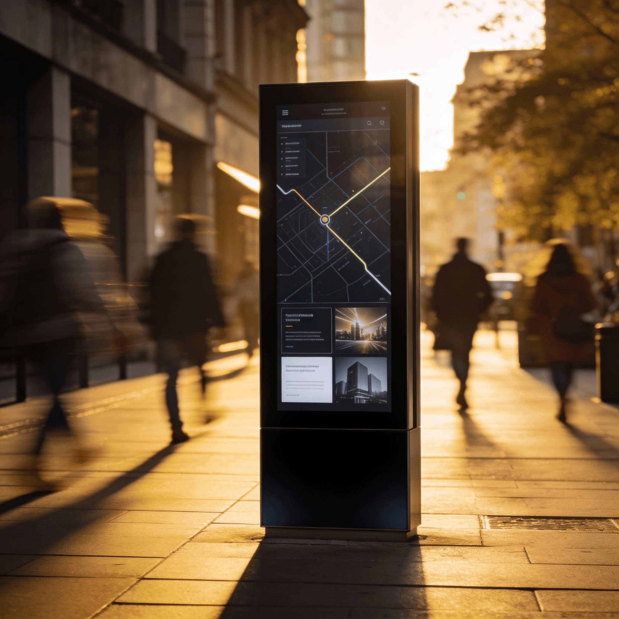 Digital Street Furniture